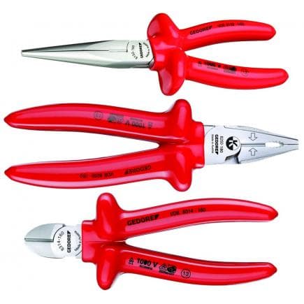 GEDORE 6708120 - Jeu de pinces VDE (3 pcs.)