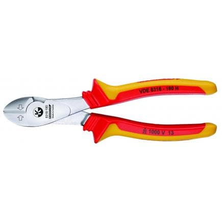 GEDORE 1550993 - Pince coupante latérale Power VDE avec manchon isolant
