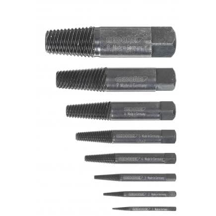 GEDORE 6759890 - Jeu d'extracteurs de vis (8 pcs.)