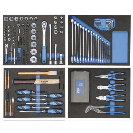 GEDORE 2955997 - Jeu d'outils dans le module Check-Tool (147 pcs.)