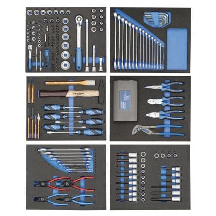 GEDORE 2956527 - Jeu d'outils dans le module Check-Tool (190 pcs.)