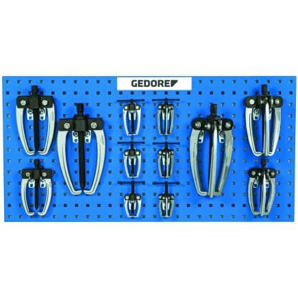 GEDORE 1824007 - Ensemble d'extracteurs Eco sur panneau perforé (12 pcs.)