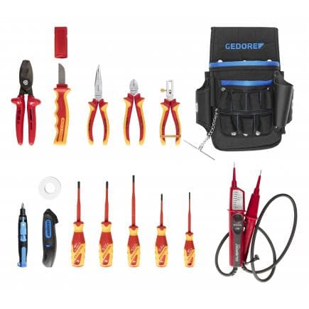 GEDORE 3100596 - Jeu d'outils de travail (15 pcs.)