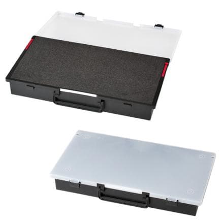 GT LINE AIBOX6.F - Organisateur avec couvercle amovible, 2 couches de mousse
