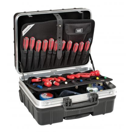 GT LINE ATOMIK WH PTS - Valise chariot porte-outils en polypropylène grande épaisseur (Flexi Pouches)