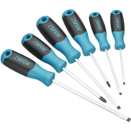 HAZET 811/6 - Tournevis à fente (6 pcs.)