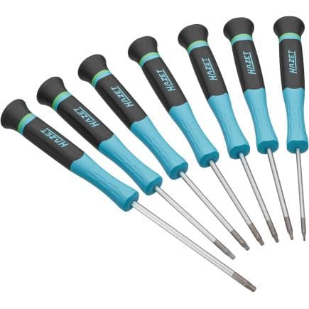 HAZET 811EL-T/7 - Tournevis TORX® pour l'électronique (7pcs.)