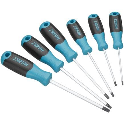 HAZET 811T/6 - Tournevis avec TORX® intérieur (6 pcs.)