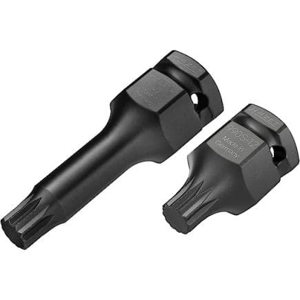 HAZET 990S-12/2 - Jeu de douilles mâles à chocs 1/2" (2 pcs.)