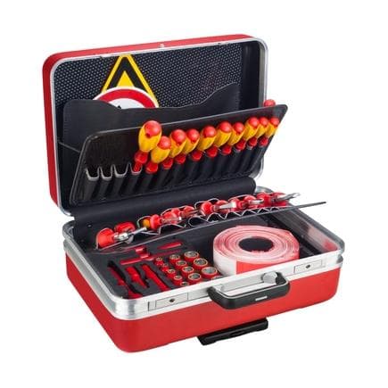 HAZET 150/43 - Jeu d'outils pour véhicules hybrides et électriques (43 pcs.)