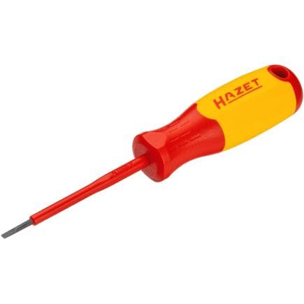 HAZET 811KV-25 - Tournevis d'électricien à fente avec isolation de protection