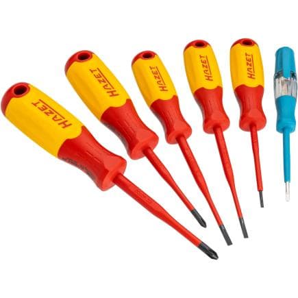 HAZET 811KV/6 - Jeu de tournevis d'électricien haute tension (6 pcs.)