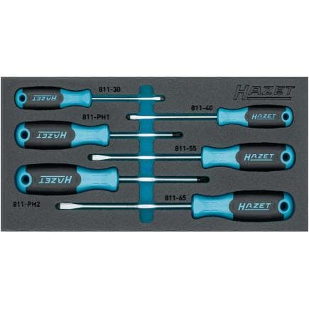 HAZET 163-265/6N - Jeu de tournevis (6 pcs.)