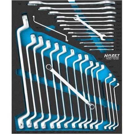 HAZET 163D-10/30 - Jeu de clés de serrage (30 pcs.)