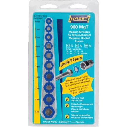 HAZET 960MGT - Jeu d'embouts magnétiques pour clé à douilles hexagonal (10 pcs.)