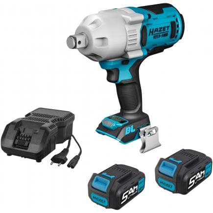 HAZET 9213-1000/4 - Visseuse à impulsions sans fil 3/4" - avec deux batteries et chargeur