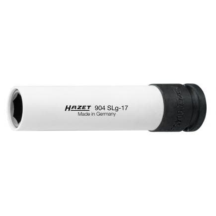 HAZET 904SLG-17 - Embout de clé à douilles à chocs hexagonal long avec adaptateur carré intérieur 1/2" avec profil de traction pour le montage des...