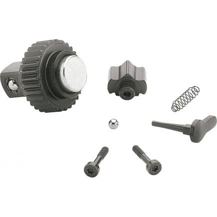 HAZET 8816S/7 - Cliquet de rechange avec tête de cliquet, cliquet d'arrêt, levier de commande, vis, boule et ressort pour cliquet réversible