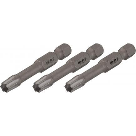 HAZET 2223SLG-T27/3 - Impact torsion bits 1/4" TORX® long (3 pcs.)