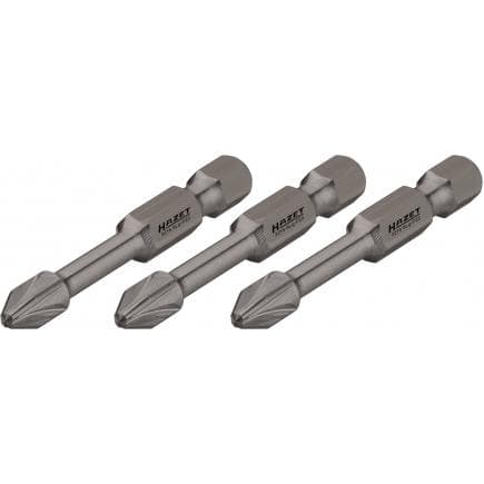 HAZET 2216SLG-PZ3/3 - Impact torsion bit 1/4" Pozidriv profile (PZ) (3 pcs.)