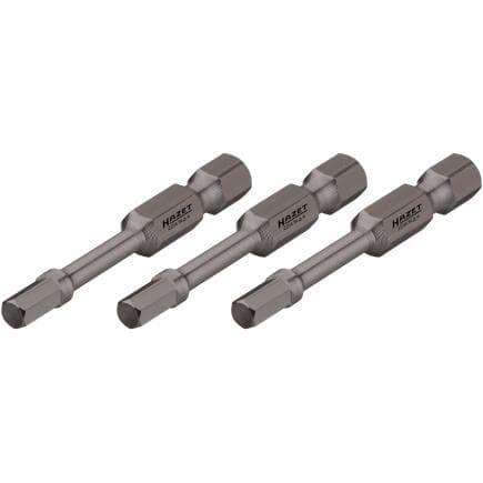 HAZET 2204SLG-8/3 - Impact torsion bit 1/4" hexagonal long (3 pcs.)