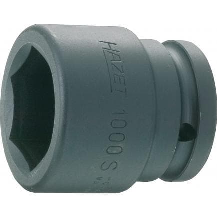 HAZET 1000S-24 - Embout de clé à douilles à chocs hexagonale avec adaptateur carré intérieur 3/4" courte