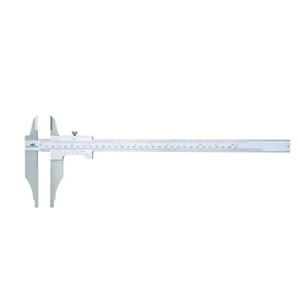 HELIOS PREISSER 0234503 - Pieds à coulisse d'atelier en inox sans réglage fin ISO13385