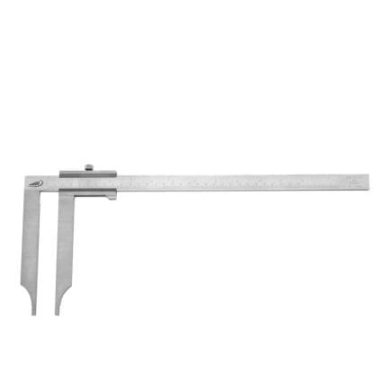 HELIOS PREISSER 0236503 - Pieds à coulisse d'atelier en inox sans réglage fin ISO13385