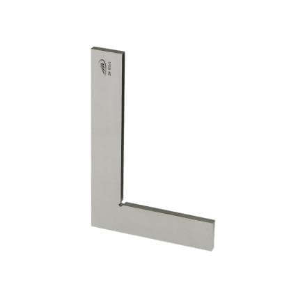 HELIOS PREISSER 0386202 - Équerre de visite en acier inoxydable trempé sans socle, degré de précision 0