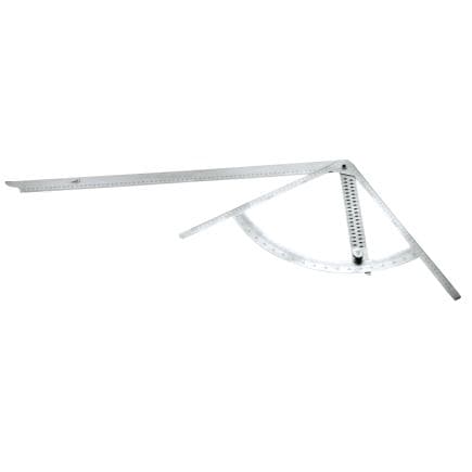 HELIOS PREISSER 0396290 - Equerre Alpha inox avec trous de traçage