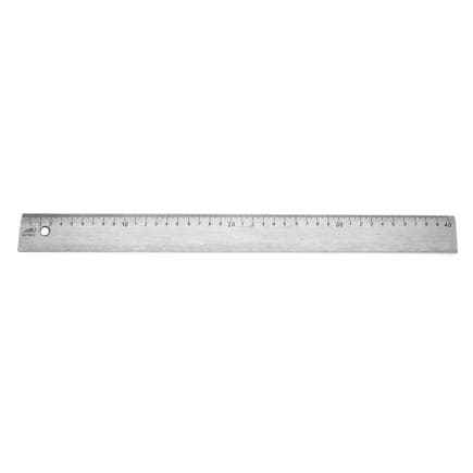 HELIOS PREISSER 0455424 - Règle simple avec biseau, graduation en mm