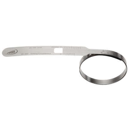 HELIOS PREISSER 0458202 - Circomètre en acier à ressort inoxydable "Pimeter"