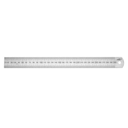 HELIOS PREISSER 0460221 - Règle métrique en acier flexible (1/2 mm haut et mm bas)