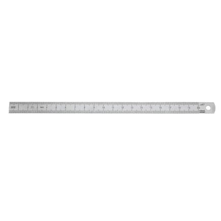 HELIOS PREISSER 0460501 - Règle flexible en acier, classe II (mm haut et bas)