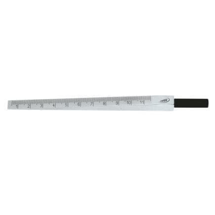 HELIOS PREISSER 0598601 - Jauge pour mesure de rainure, 0,5 - 11 mm
