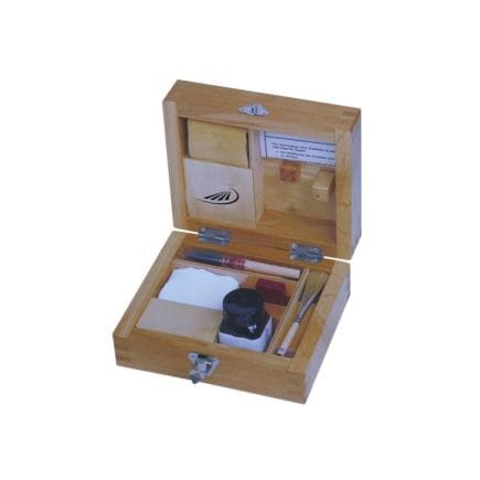 HELIOS PREISSER 0633001 - Jeu pour entretien de cales étalon en coffret bois