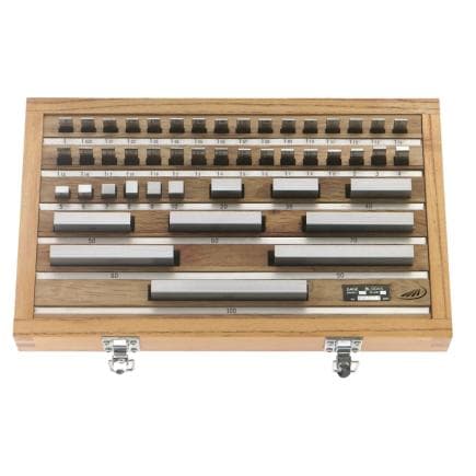 HELIOS PREISSER 0633014 - Cales étalon en jeu DIN 861/0 (103 pcs.)