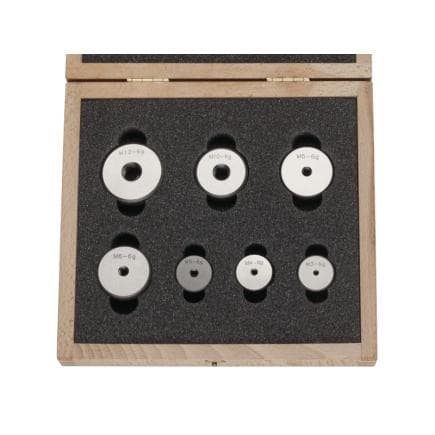 HELIOS PREISSER 0658690 - Jeu de bagues filetées n'entre pas 6G (7 pcs.)