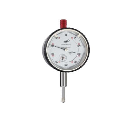 HELIOS PREISSER 0704106 - Comparateur à cadran avec réglage fin de l'aiguille ø 58mm