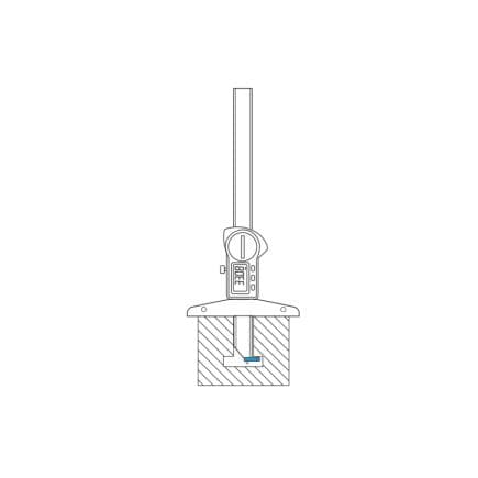 HELIOS PREISSER 1271455 - Touche pour mesure d'écartement pour jauge de profondeur 1371xxx