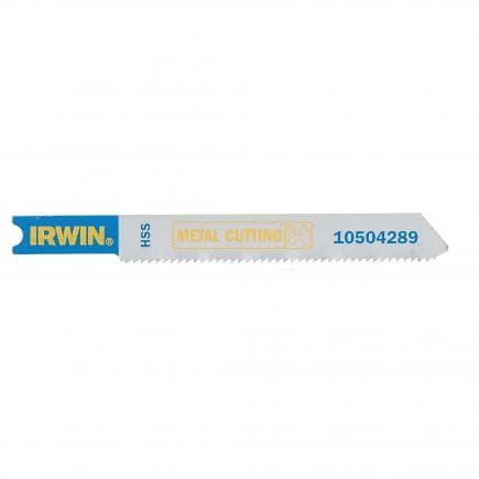 IRWIN 10504293 - Metal cutting U-shank HSS jigsaw blades (5 pcs.)