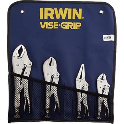 IRWIN T71 - Original locking pliers set in kitbag (4 pcs.)