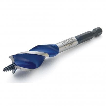 IRWIN 1921930 - Short Blue Groove 6X wood boring bit (multi-pack)