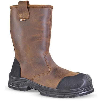 JALLATTE 00JJE44-47 - Botte de sécurité marron/noir JALBEECH b SAS S3 CI SRC
