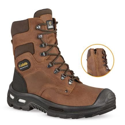 JALLATTE JYJY222-41 - Chaussure de sécurité marron/noir JALBARAD SAS S3 CI HI SRC