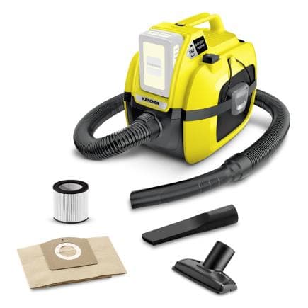 KAERCHER 1.198-300.0 - WD 1 - Aspirateur eau et poussière à batterie (sans batterie)