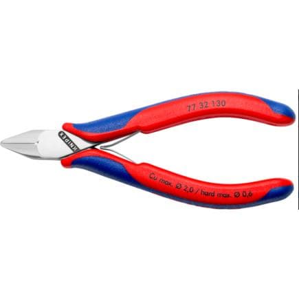 KNIPEX 77 32 130 - Pince coupante latérale pour électronique à tête pointue