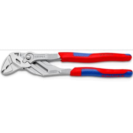 KNIPEX 86 05 180 S4 - Pince cle pour colliers en aluminium 180 mm avec tranchant incliné à 45 degrés