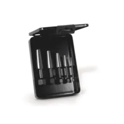 KNIPEX 9R 471 901 3 - Jeu d’extracteurs de vis à deux tranchants pour vis M5 - M20 dans une cassette métallique (5 pcs.)