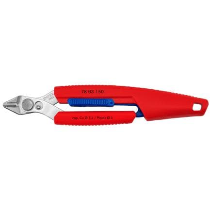KNIPEX 78 03 150 SB - Slim Knips - Precision Cutters Corps en résine synthétique antichoc 150 mm